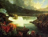 Thomas Cole Niagara Falls painting